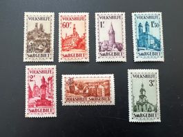 Saargebiet 1932  MiNr. 161-167  *  (5179)