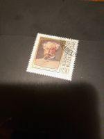 Timbre rare: Alexandre Dumas, Liechtenstein, 80 cent.