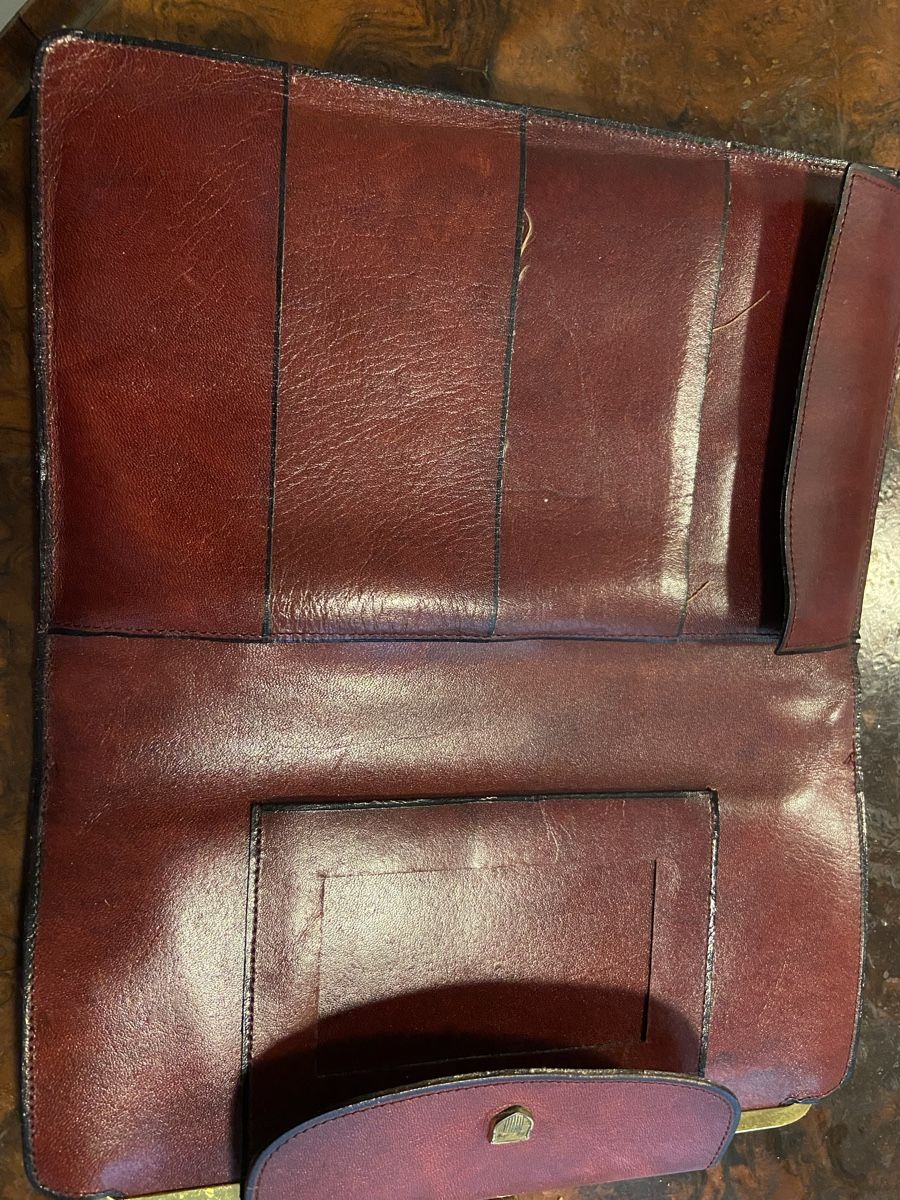Portafogli: Brieftasche, Leder, Vintage, 80er/90er – Usato da Zürich venduto da Mameloschn 3