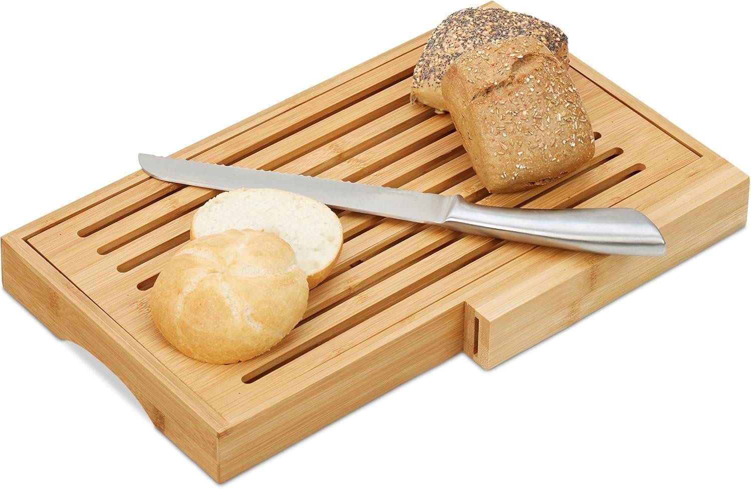 Elettrodomestici da cucina: Brotschneidebrett Krümelrost Bambus – Nuovo e nell'imballaggio originale da Hundwil venduto da pak_7zvn