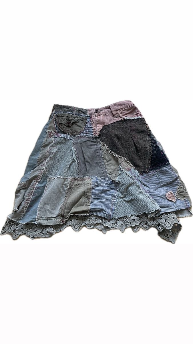 Desigual Röcke: Desigual Rock, Patchwork-Look – Neu (gemäss Beschreibung) aus Bern von dar_2c68