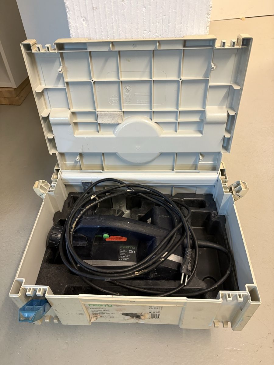 Festo Tutte le macchine: Hobel FESTO EHL 65 E mit Koffer gebraucht – Usato da Regensdorf venduto da Meier8426