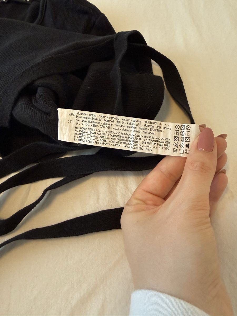 Zara Top: Top zum Schnüren – Usato da Gossau SG venduto da laura_dema 3