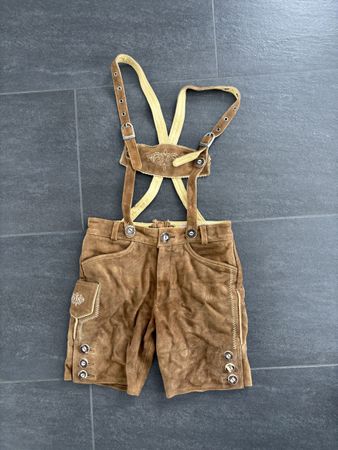 Kinder Lederhose Gr 128
