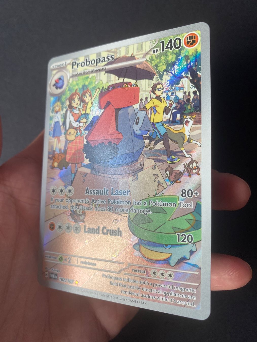 Pokémon Sammelbilder & Trading cards: Probopass 182 - Voluminas - Twilight Masquerade - EN – Neu (gemäss Beschreibung) aus Hausen AG von Shrade 1