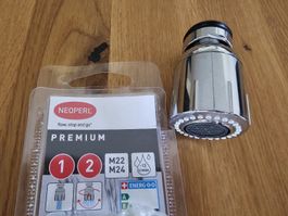 Küchenumstellbrause Variolino verchromt M22/M24