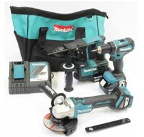 Makita DLX3179TX1 Akku-Kombo-Kit 18V (DDF485 + DHR171 + DGA5