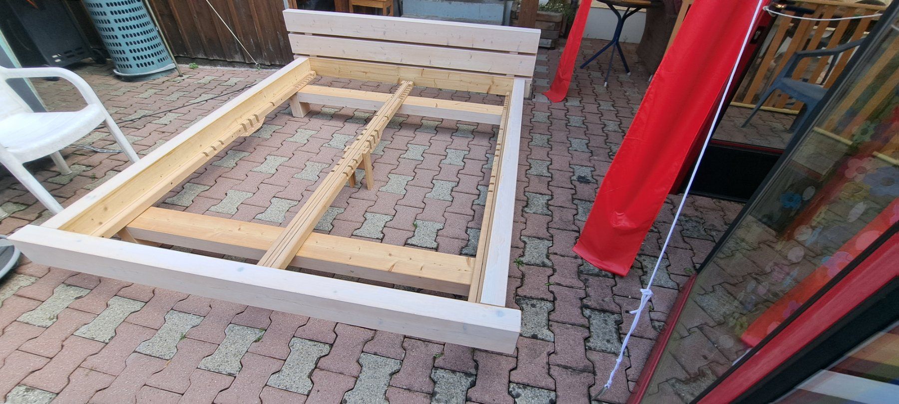 Letti: Echtholz Bett steckbar – Usato da Zofingen venduto da Happypeople 2
