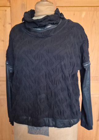 BEATE HEYMANN Street Couture Pullover – schwarz – neuwertig