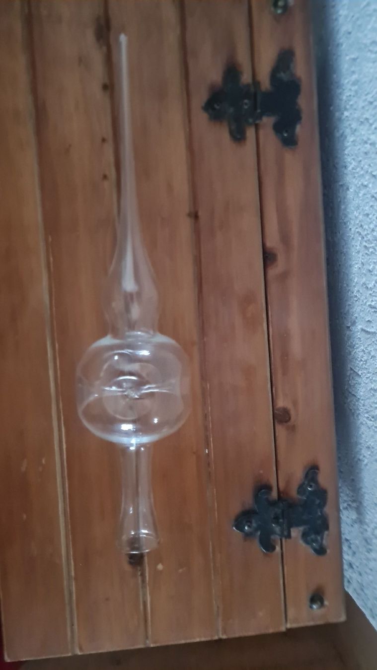 Glasi Hergiswil Tutte le decorazioni: Glasi Hergiswil  Baumspitze – Usato da Münsingen venduto da Cuci31 1