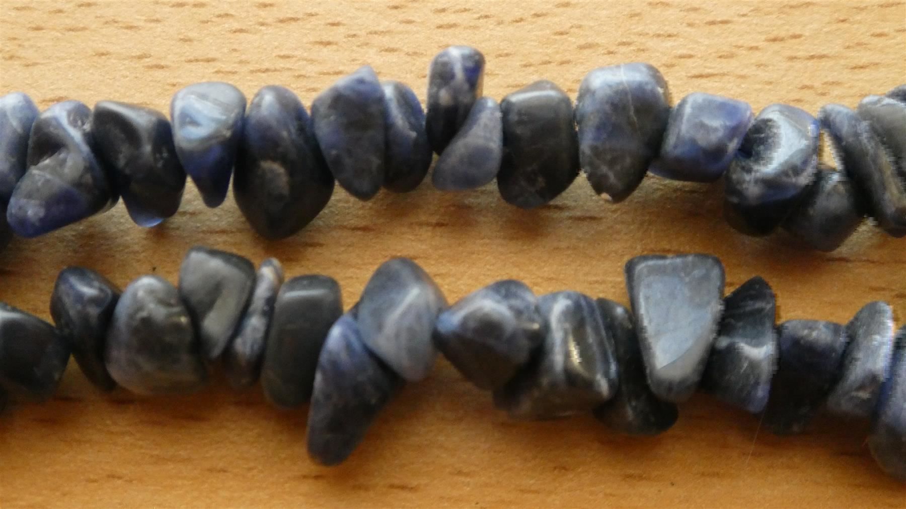 Ketten: echte Steinkette blau grau Halskette Splitterkette – Gebraucht aus Frauenfeld von dhour 4