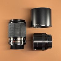 Minolta MD 100/4 mit Extender für 1:1