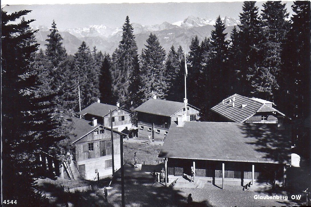 Cartoline postali: GLAUBENBERG – Usato da Les Verrières venduto da Scampi0
