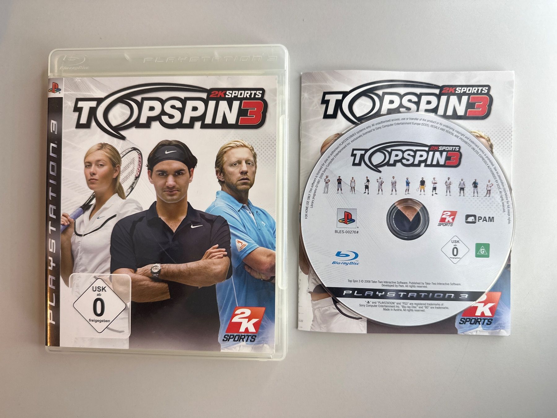 Sony Jeux: Top Spin 3 - PS3 – D'occasion à St.gallen par taduz