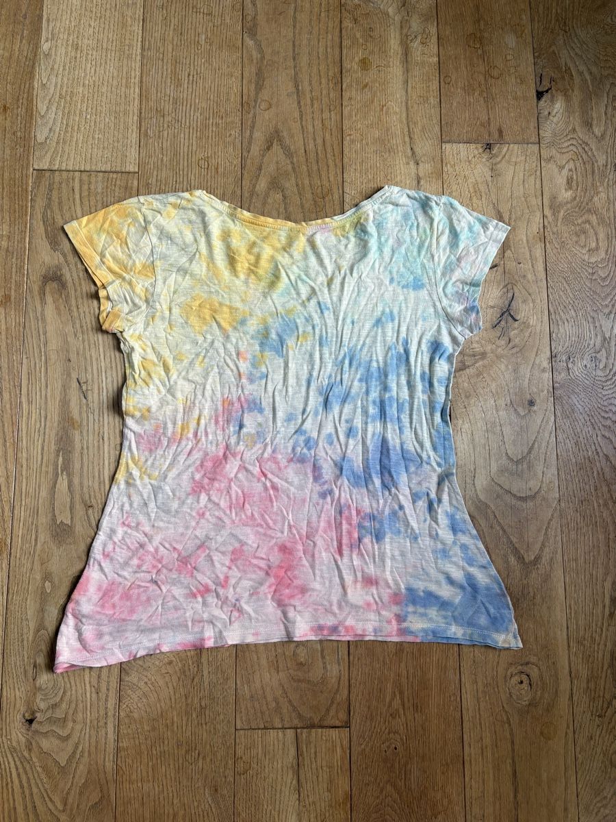 Switcher T-shirt: Damen T-Shirt Grösse M Batikmuster – Usato da Frauenfeld venduto da lin_77m9 1