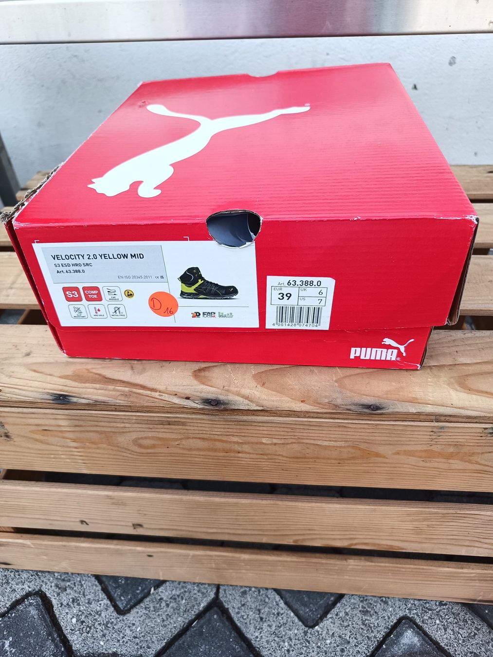 Puma Scarpe da uomo: Puma Sicherheitsschuhe S3 ESD HRO SRC 39 – Nuovo e nell'imballaggio originale da Oberegg venduto da A-Z.Handel.Loehrer 8