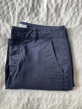 Dunkelblaue Baumwollhose für Herren, Topman