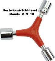 3er Steckschlüssel 8 / 9 / 10 praktisch in dieser Ausführung