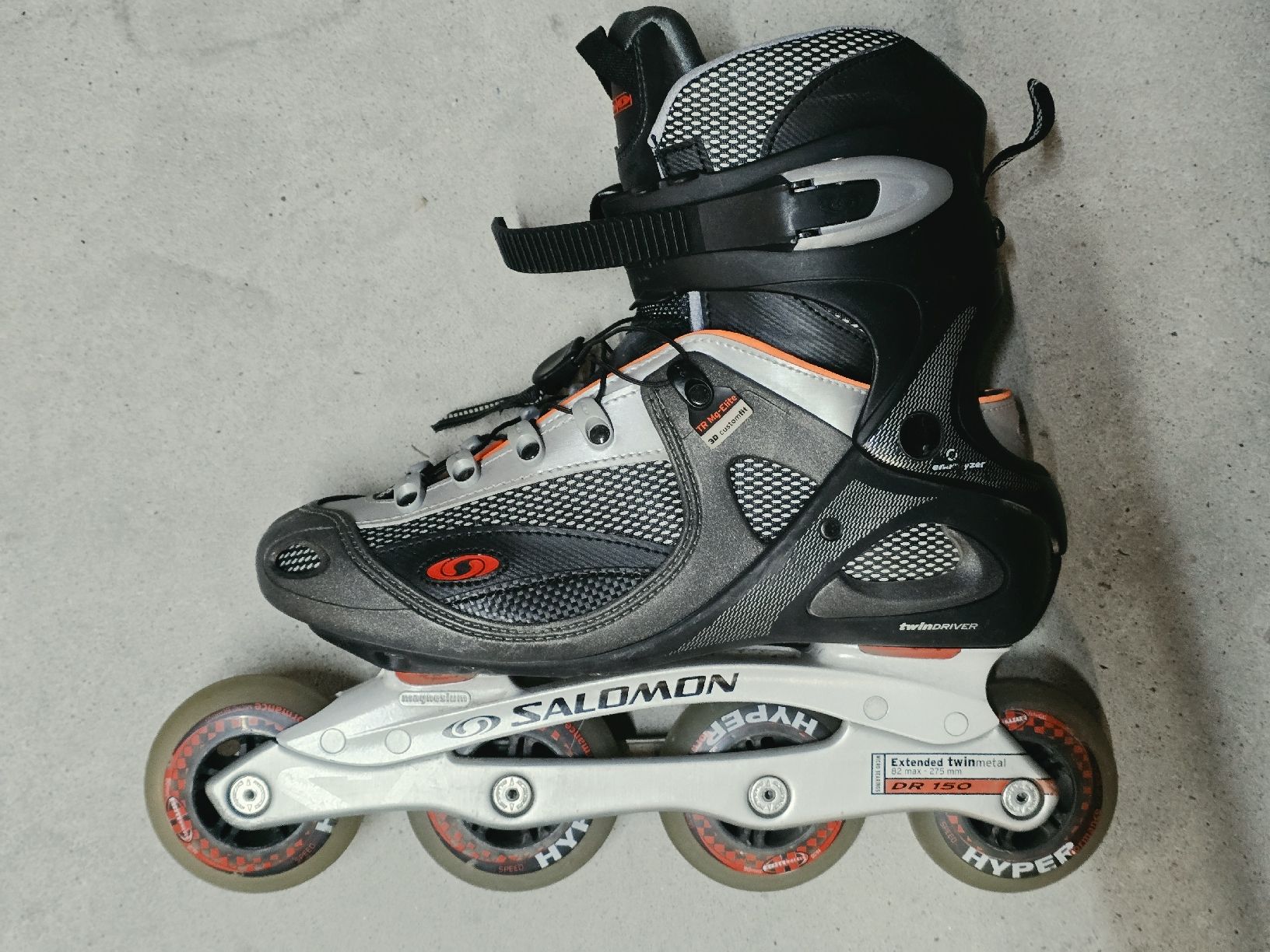 Salomon Pattini in linea & Pattini a rotelle: TOP Inline Skates / Rollerblades Salomon, Gr.41 – Usato da Zürich venduto da Juhu2
