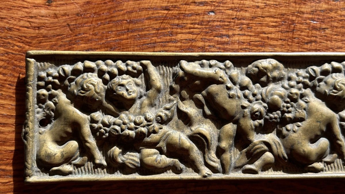Ferramenta: antiker Beschlag aus Bronzeblech – Usato da Riedholz venduto da Frettchen63 2