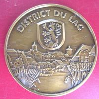 Medaille Bezirk Murtensee/Morat-Fribourg 1933/93,RARITÄT!