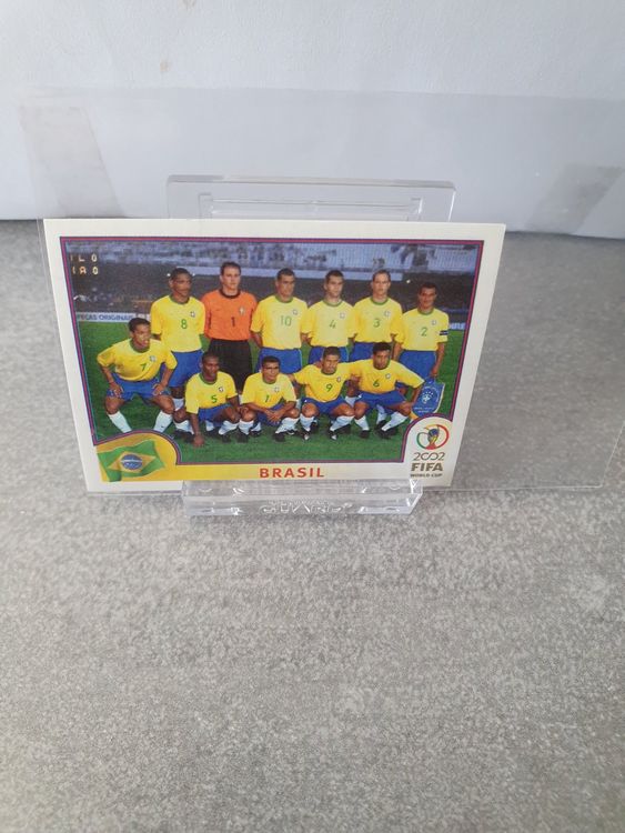 Panini WM 2002 Brasilien Mannschaftsfoto Kaufen auf Ricardo