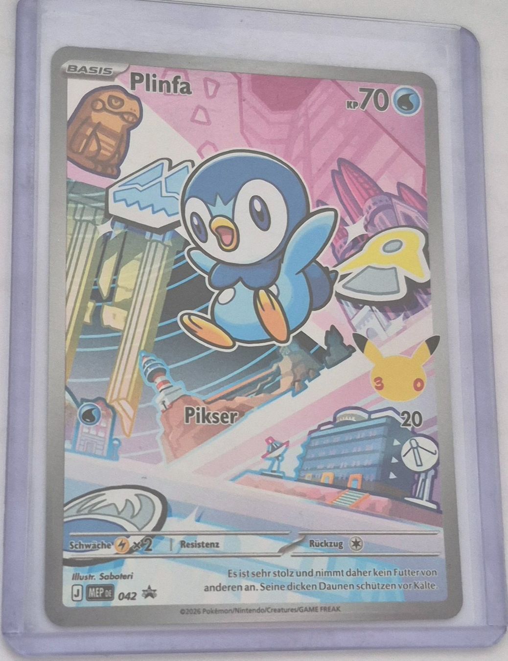 Karten: Pokemon Erste Partner Promo Plinfa 042 – Neu (gemäss Beschreibung) aus Bremgarten b. Bern von kev_f7zw