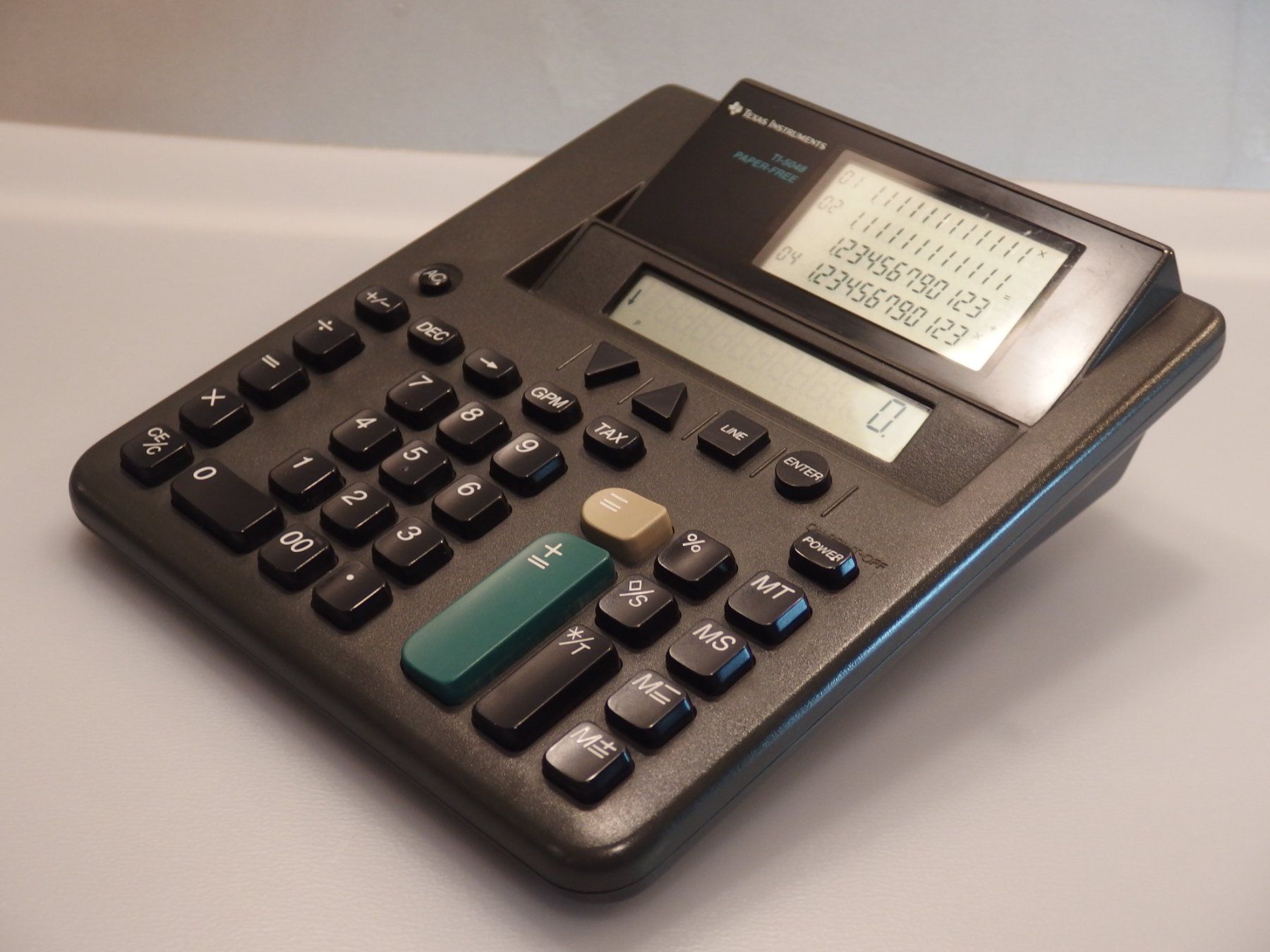 Texas Instruments Calcolatrici tascabili: Texas Instruments TI-5048 Paper-Free Taschenrechner – Usato da Gwatt (Thun) venduto da Nocturnal_99 2