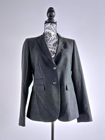 SEVENTY Anzug Dunkelgrau meliert Gr. 36/38 – wunderschön!