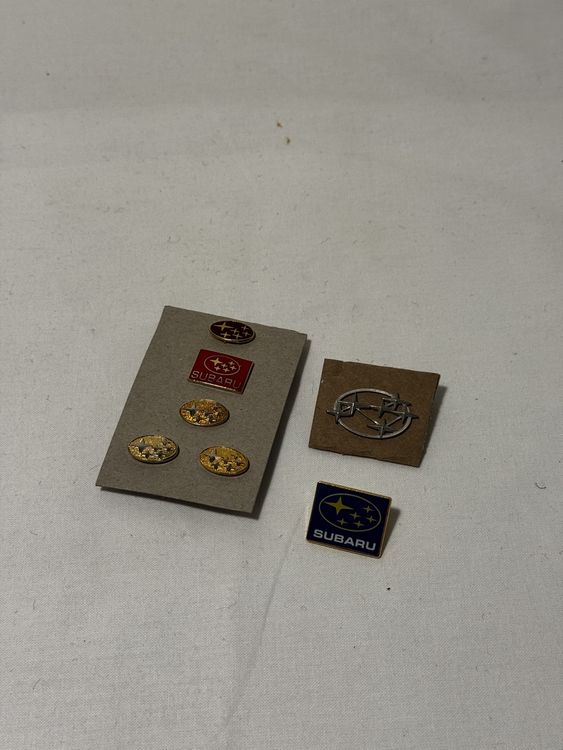 Subaru Pins / Anstecker Set - Rarität für Sammler! (Gebraucht) in ...