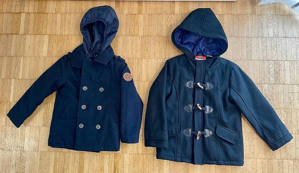 Giacche & Cappotti: zwei Winterjacken Grösse 108 & 116 – Usato da Zürich venduto da giovannisp