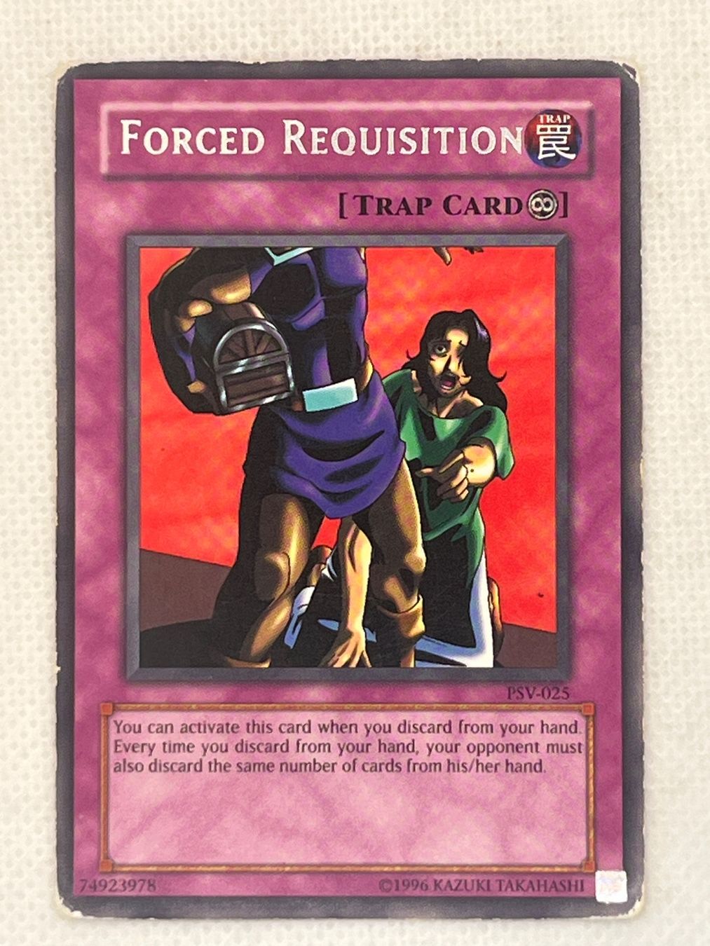 Yugioh Carte collezionabili: Yu-Gi-Oh! Forced Requisition PSV-025 Englisch Rare unlimitie – Usato da Hinterkappelen venduto da Kim1992