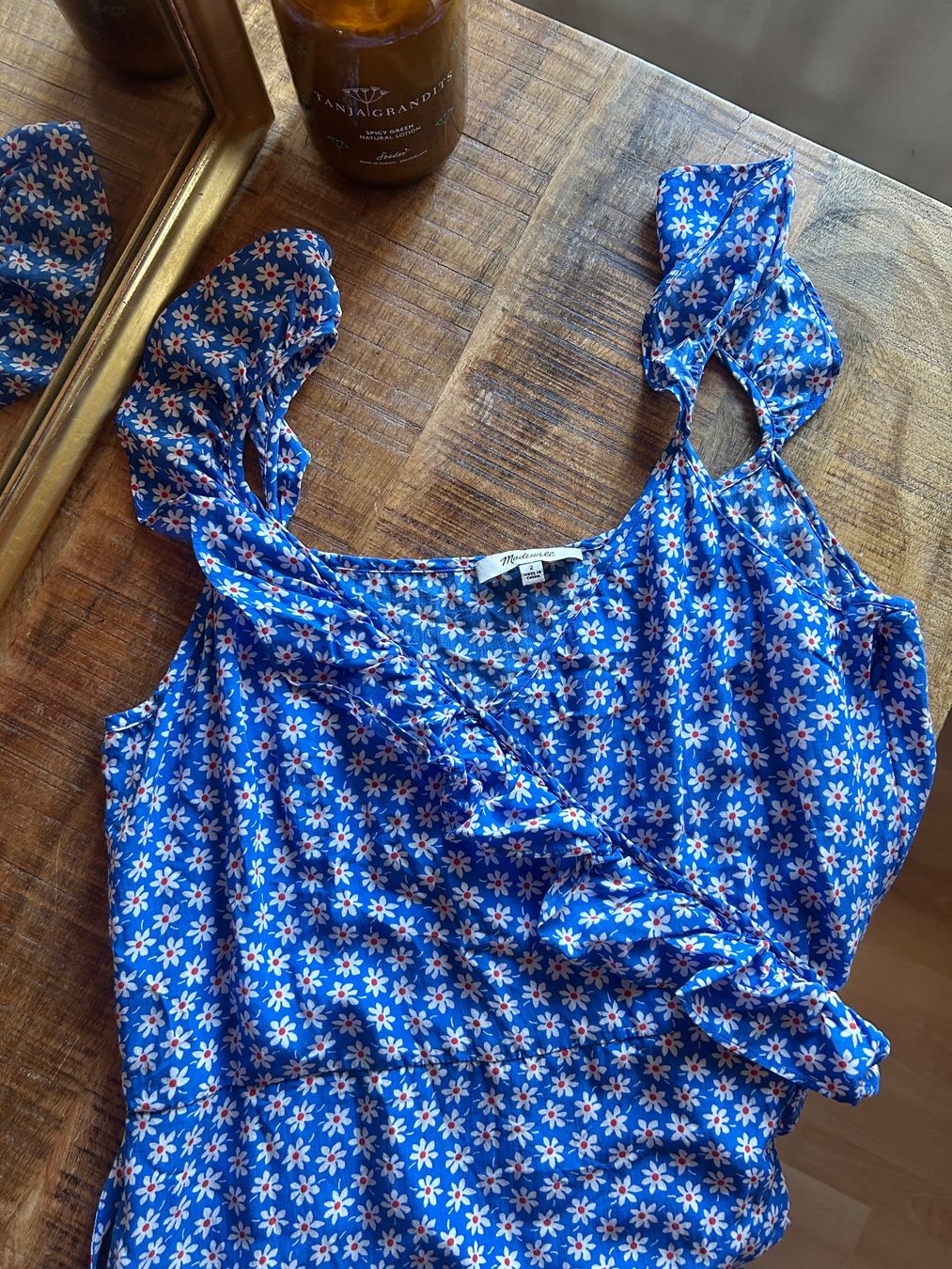Vestiti: Madewell Ruffled Wrap Maxi Kleid - Gr. 36 – Usato da Illnau venduto da Monkky 1