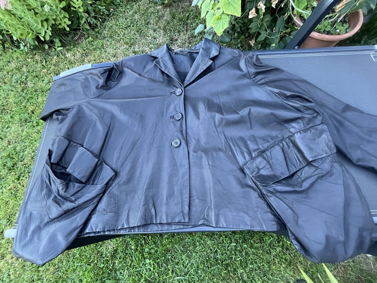 Rundholz Giacche: Rundholz Lederjacke onesize schwarz  – Usato da Heerbrugg venduto da sputnik09 4