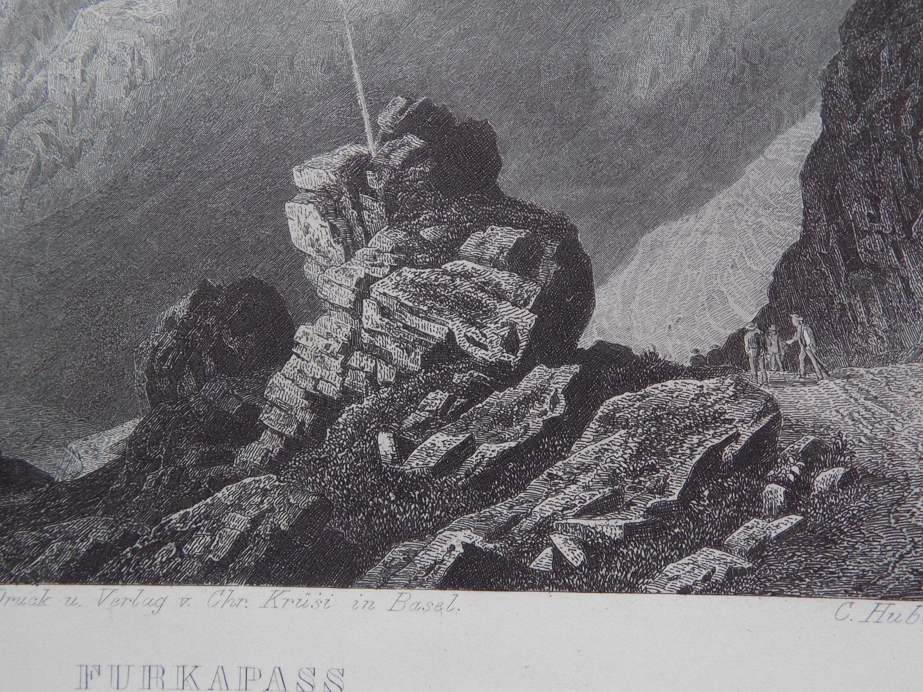Gravures: Furkapass – D'occasion à Risch par Rischli15 8