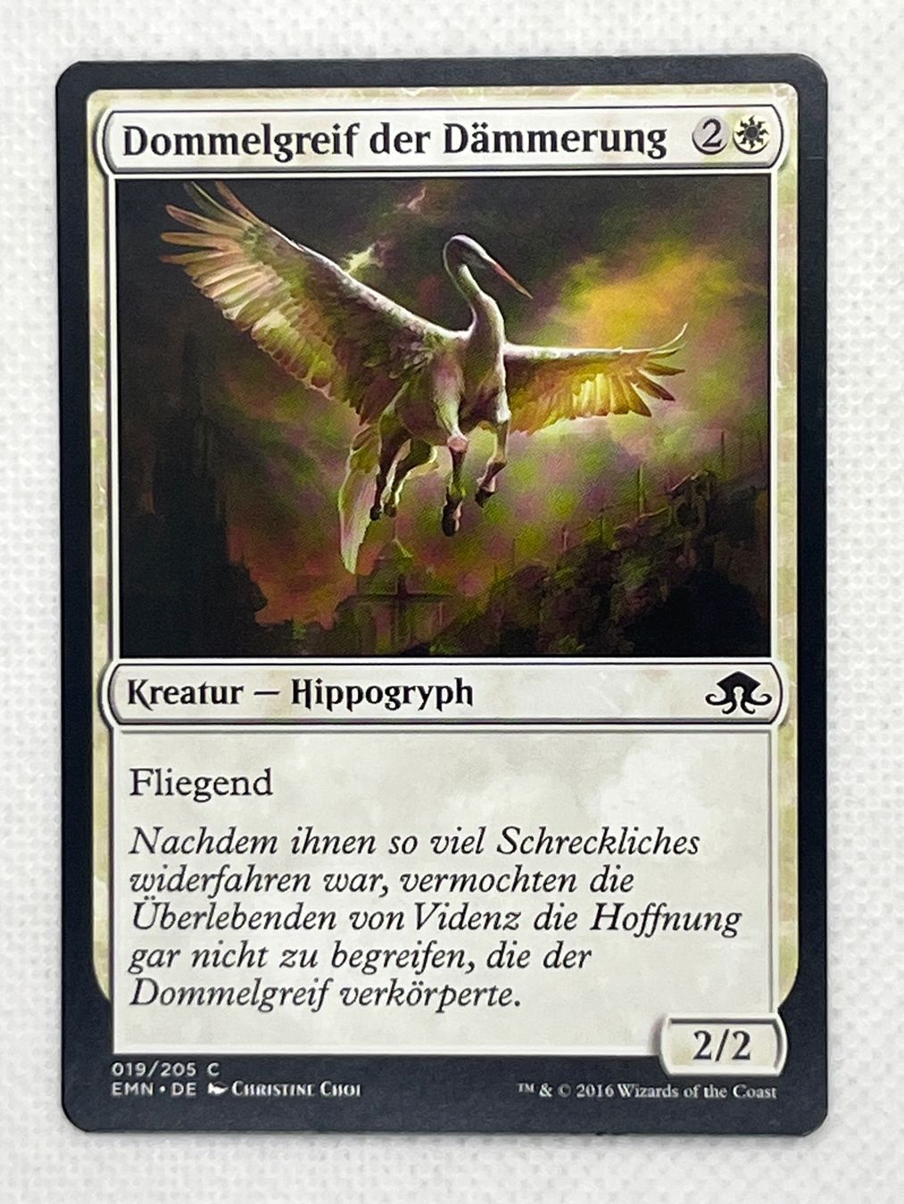 Magic The Gathering Carte collezionabili: Magic the Gathering: Dommelgreif der Dämmerung - Selten – Usato da Hinterkappelen venduto da Kim1992