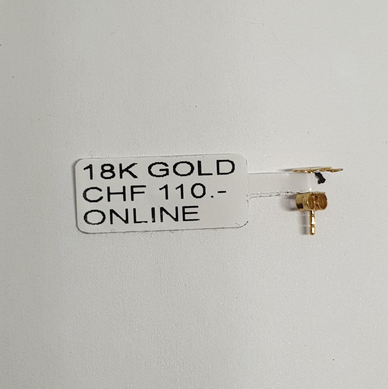 Orecchini pendenti & Orecchini a lobo: Echt 18K Gold - Kleeblatt Ohrstecker – Usato da Luzern venduto da luzerngoldhaus 1