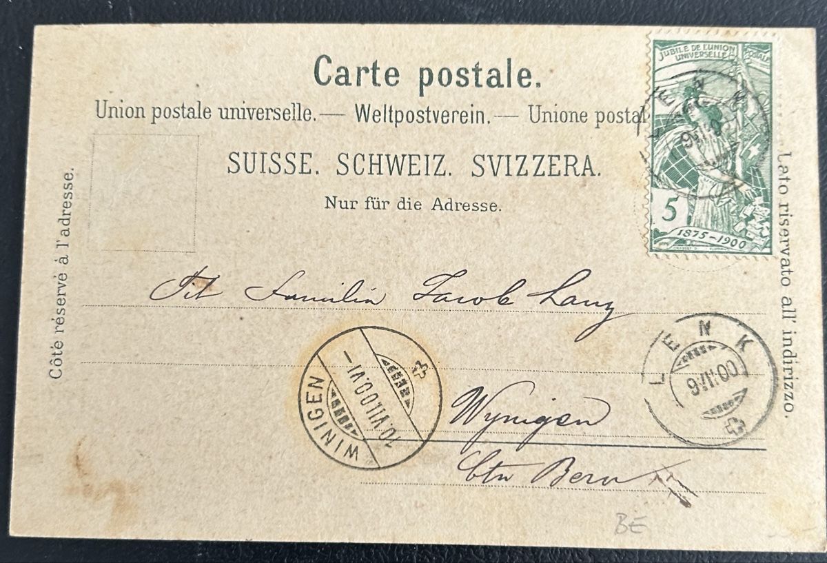 Cartes postales: Gruss aus Lenk Litho  – D'occasion à Horw par Tellbub 1
