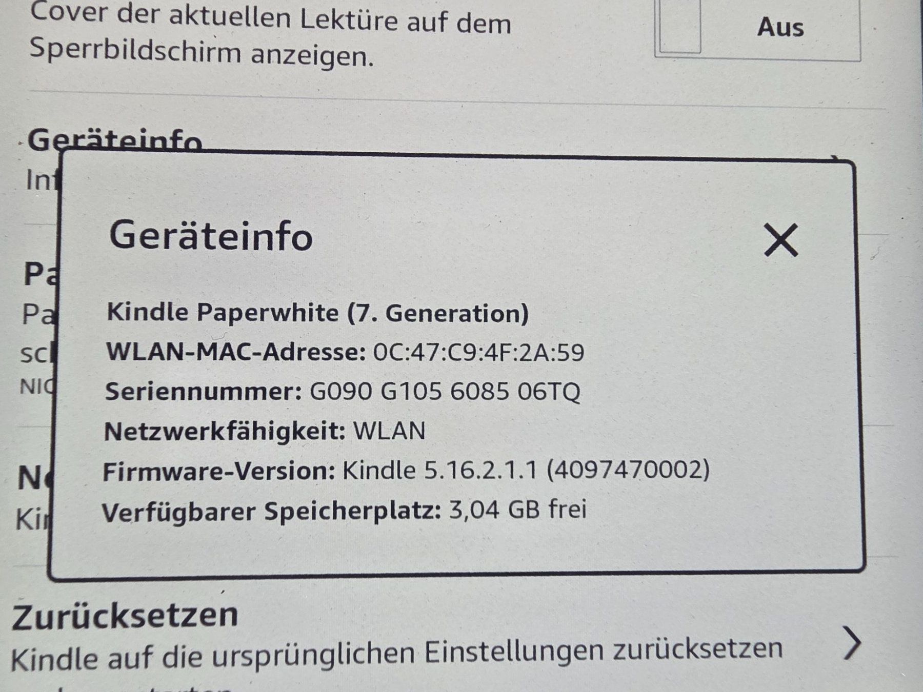Tablet PC: E-Reader Kindle Paperwhite 7  4GB – Gebraucht aus Chur von FeschtlandBrockiChur 1