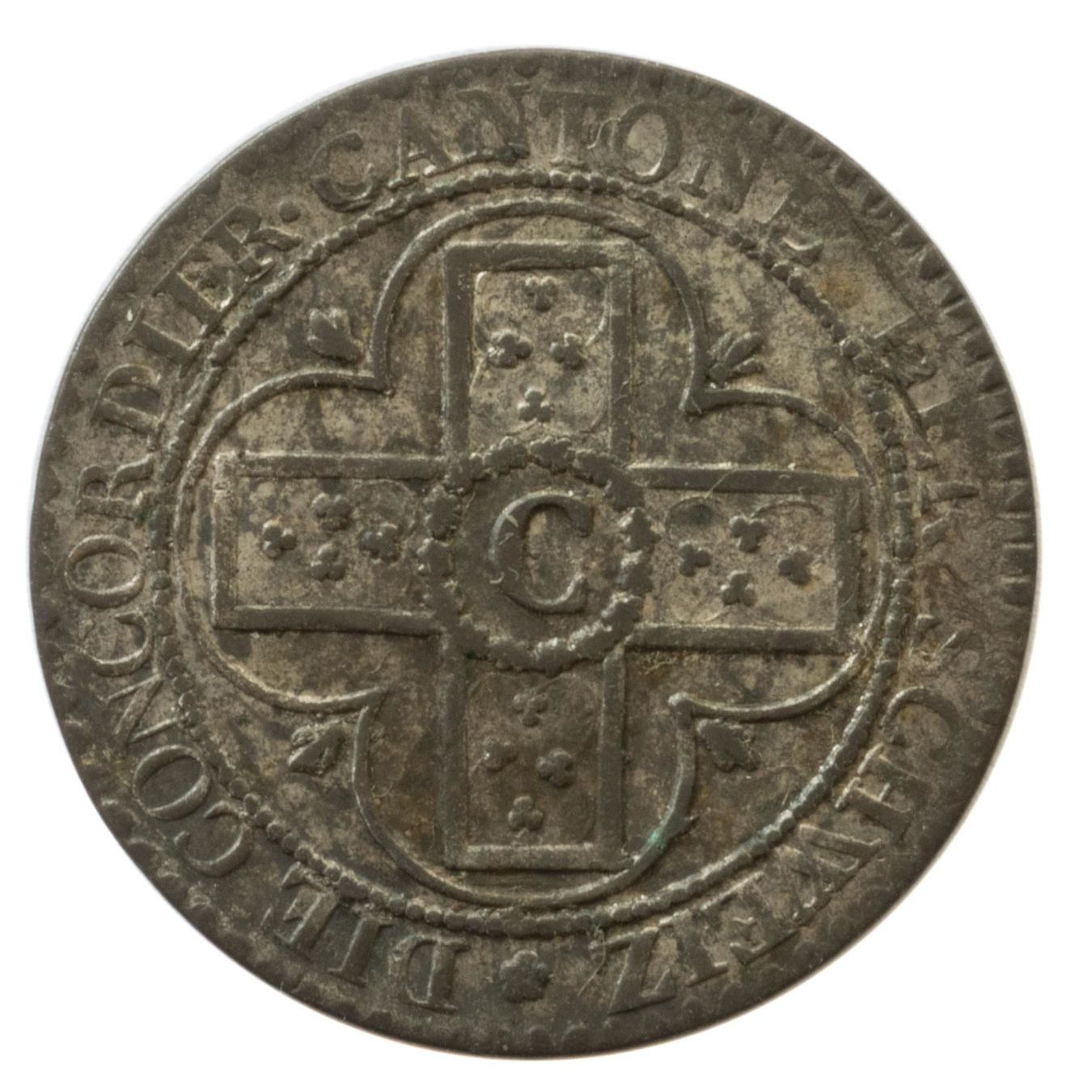 Tutti le monete: Aargau 1 Batzen 1826 Vierpass – Usato da Rotkreuz venduto da Swiss-Coins 1