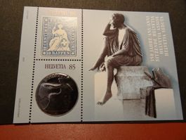 2004, BLOCK; 150 JAHRESITZENDE HELVETIA, POSTFRISCH