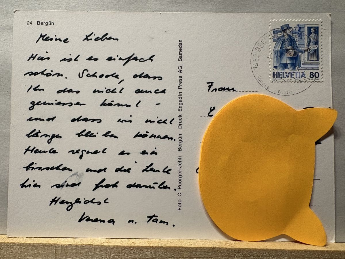 Cartoline postali: AK von Bergün – Usato da Rümlang venduto da Brieftaube1 1