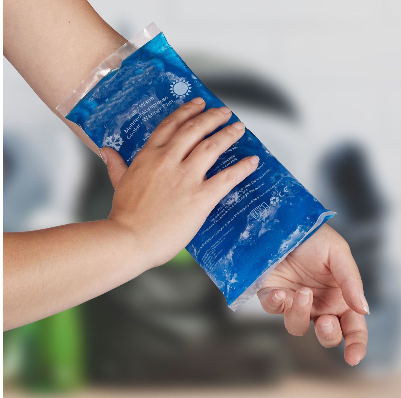 Cura del viso: Kühlpads Gel 8er Set – Nuovo e nell'imballaggio originale da Bülach venduto da StoreInShop 4