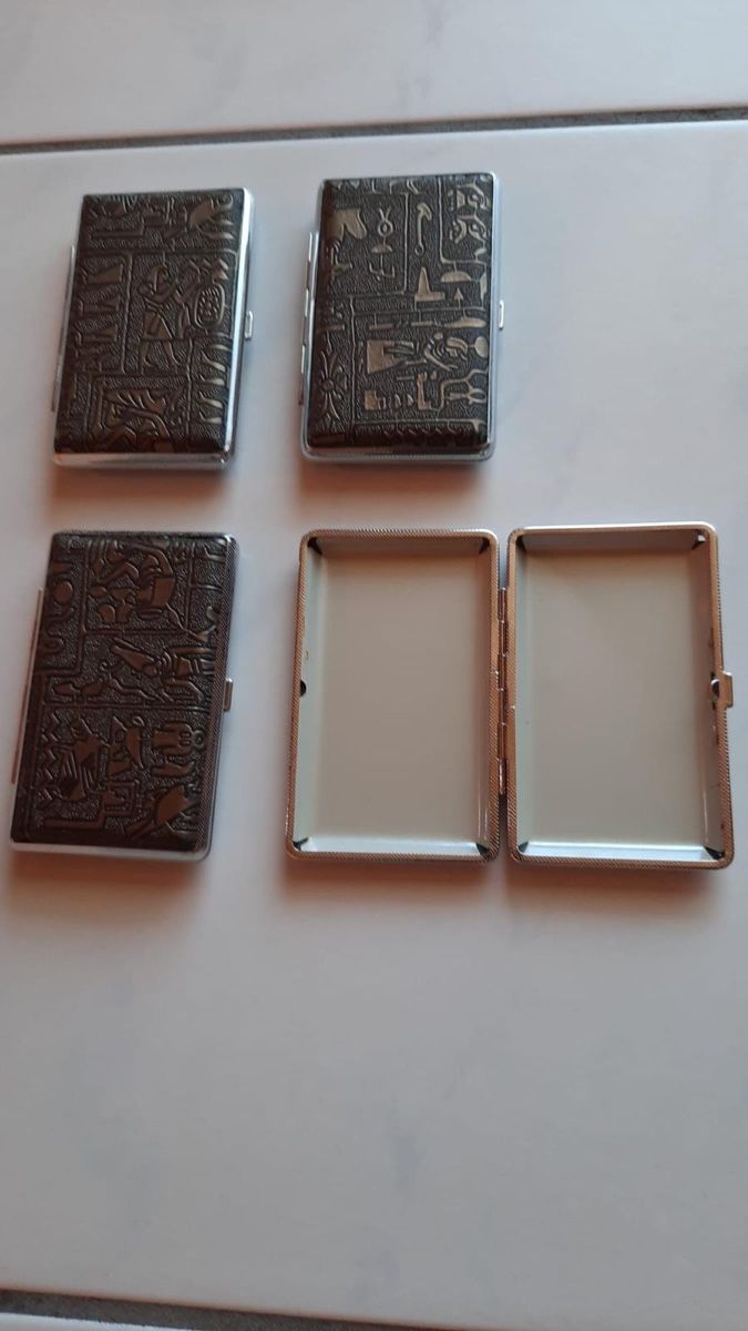 Altri Prodotti per fumatori: Zigaretten Etui - NEU geschenk idee – Nuovo e nell'imballaggio originale da Grenchen venduto da lia51