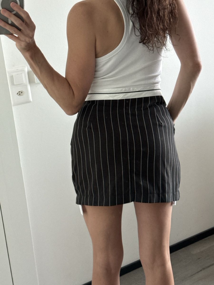 Zebra Gonne: Zebra Skirt Black White Stripes Size XS – Nuovo e nell'imballaggio originale da Biel/Bienne venduto da TanyaM02 3