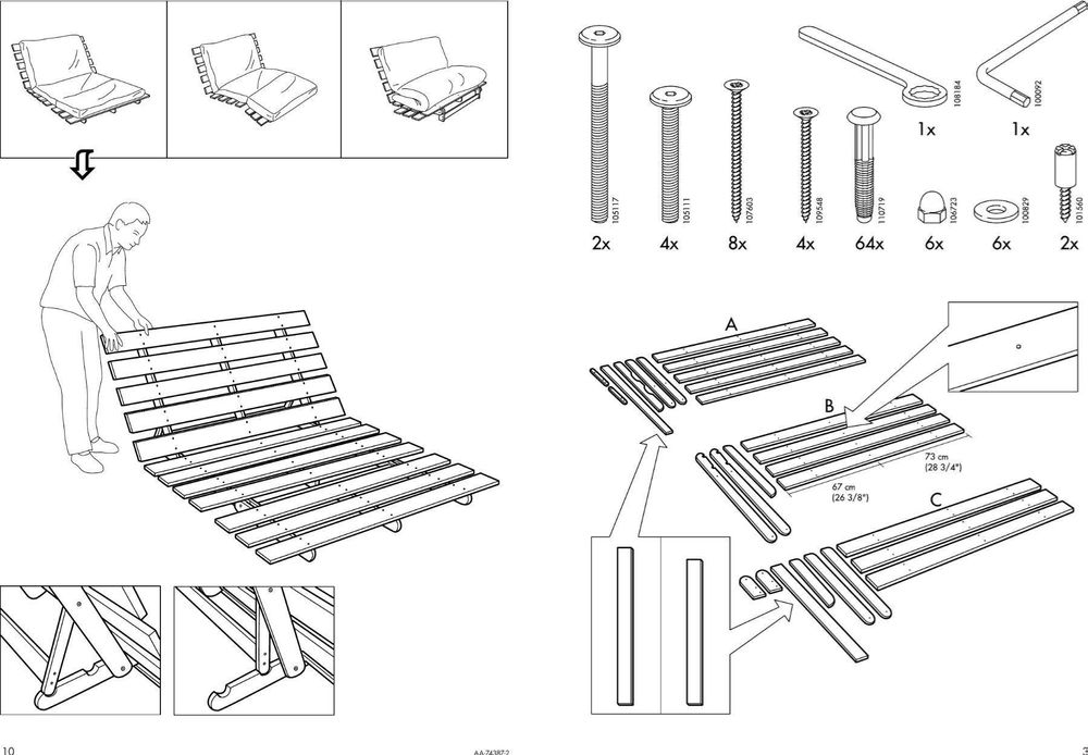 Ikea Grankulla Futon Sofa Kaufen auf Ricardo