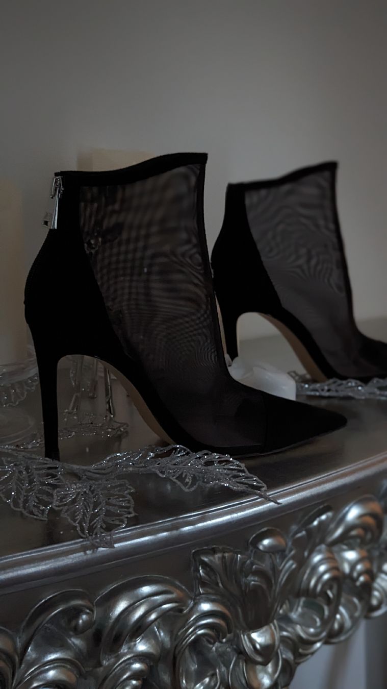 Zara Scarpe da donna: schicke transparente Stiefeletten – Nuovo (secondo la descrizione) da Winterthur venduto da losa_p966 3