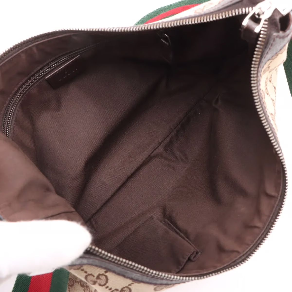 Gucci Borse da donna: Gucci GG Canvas Half Moon Hobo – Usato da Flawil venduto da HeritageAtelier 5