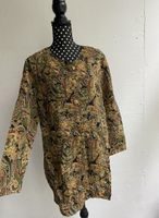 80s Vintage Kleid - lange Bluse