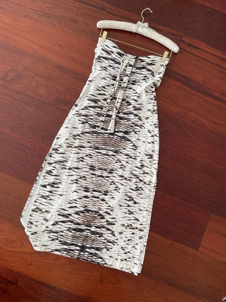 Vestiti: Robe bustier imprimée serpent (taille-S) – Nuovo (secondo la descrizione) da Genève venduto da iry_67wr